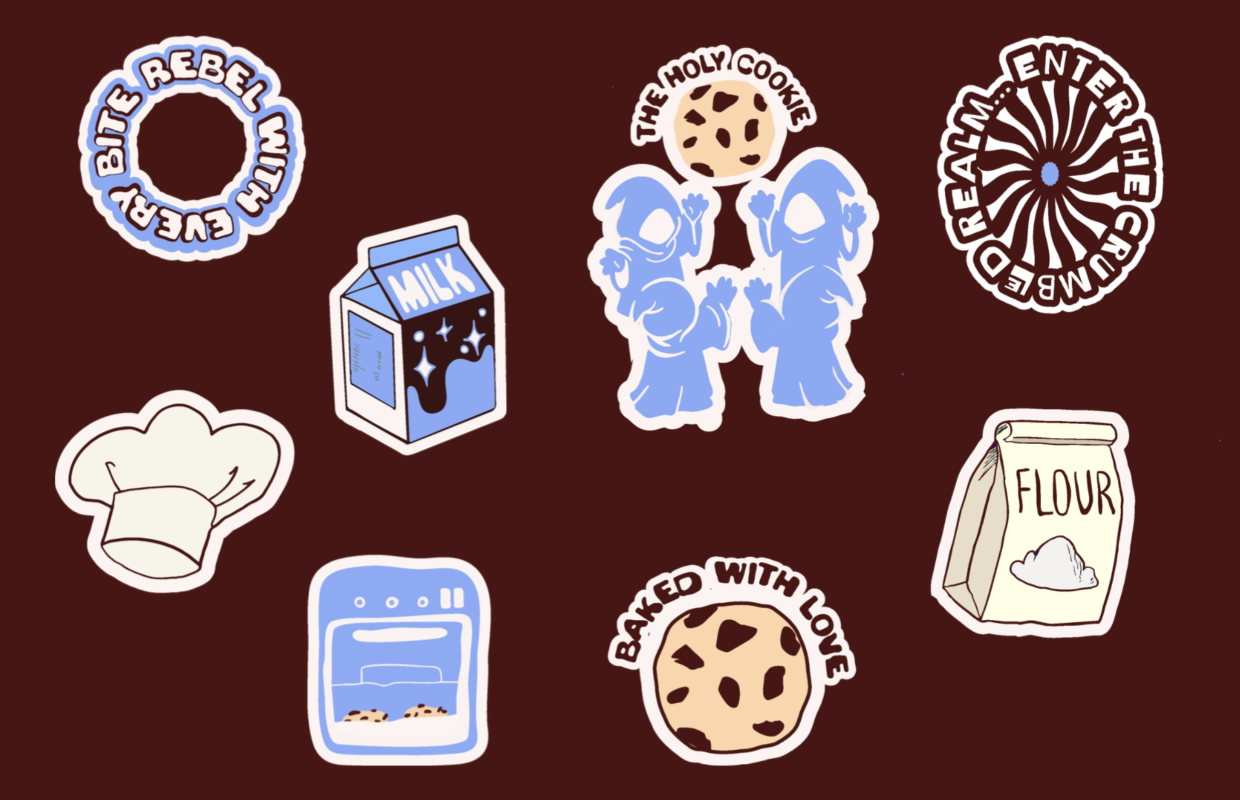 Marks and sticker set 2