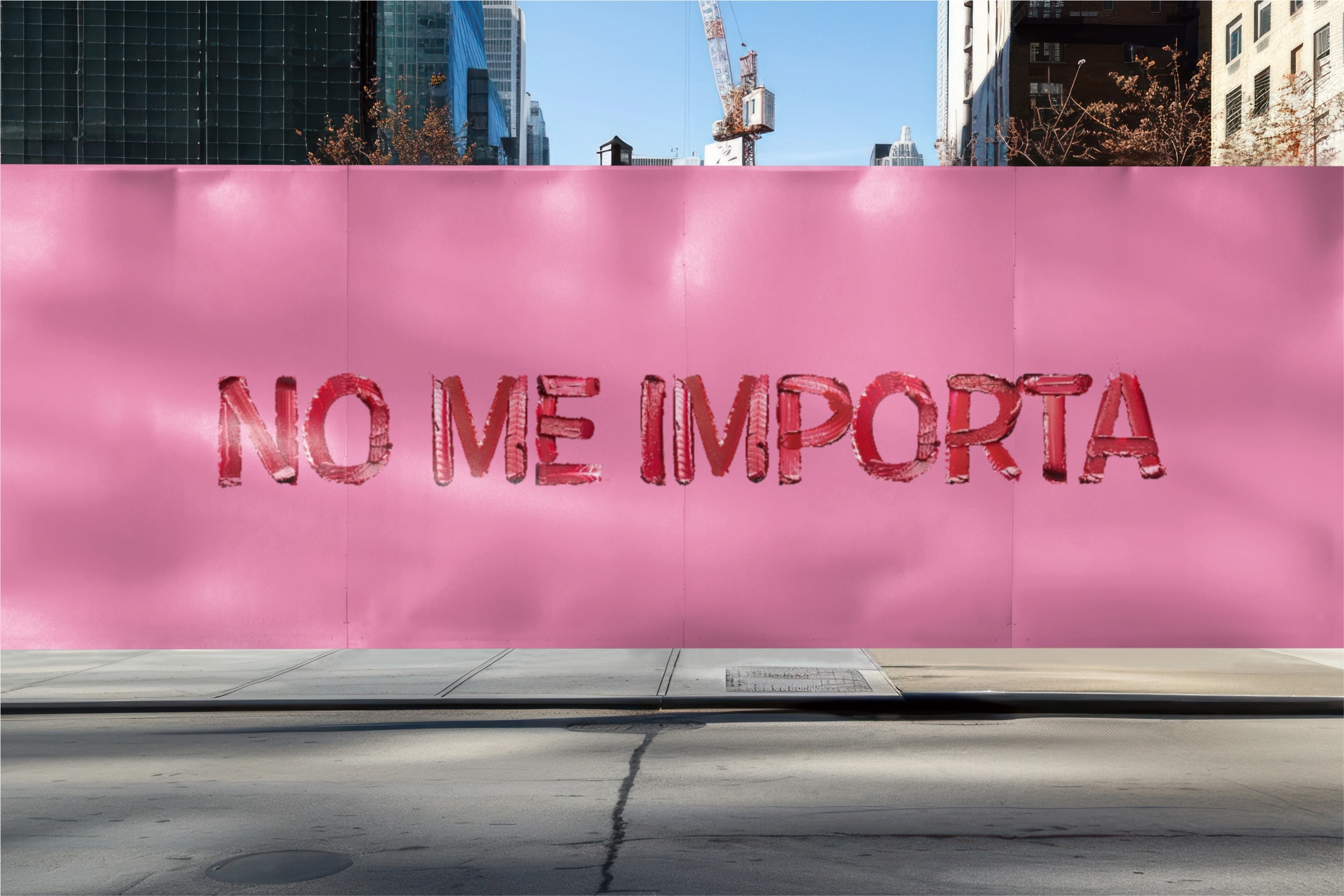 “No me importa” — billboard