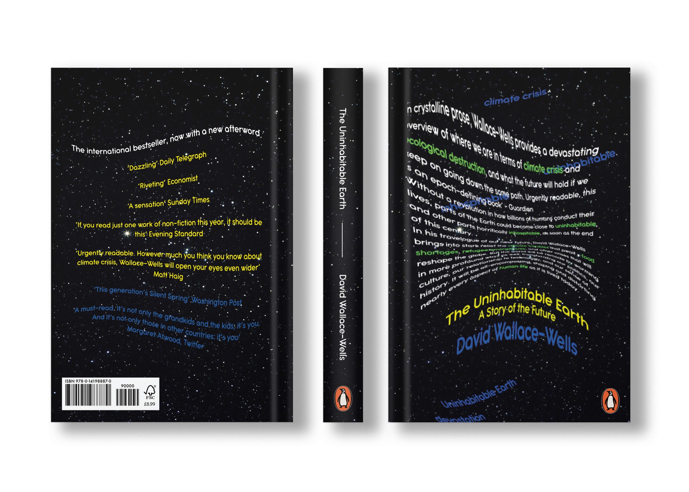 The Uninhabitable Earth — alternate cover