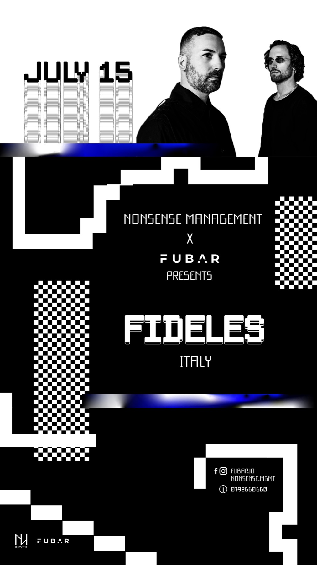 Event ticket — Fideles, 15.07.22